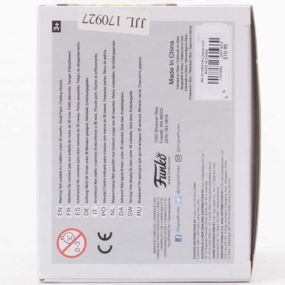 NIB Funko Pop Scorpion #250 - Picture 6 of 6